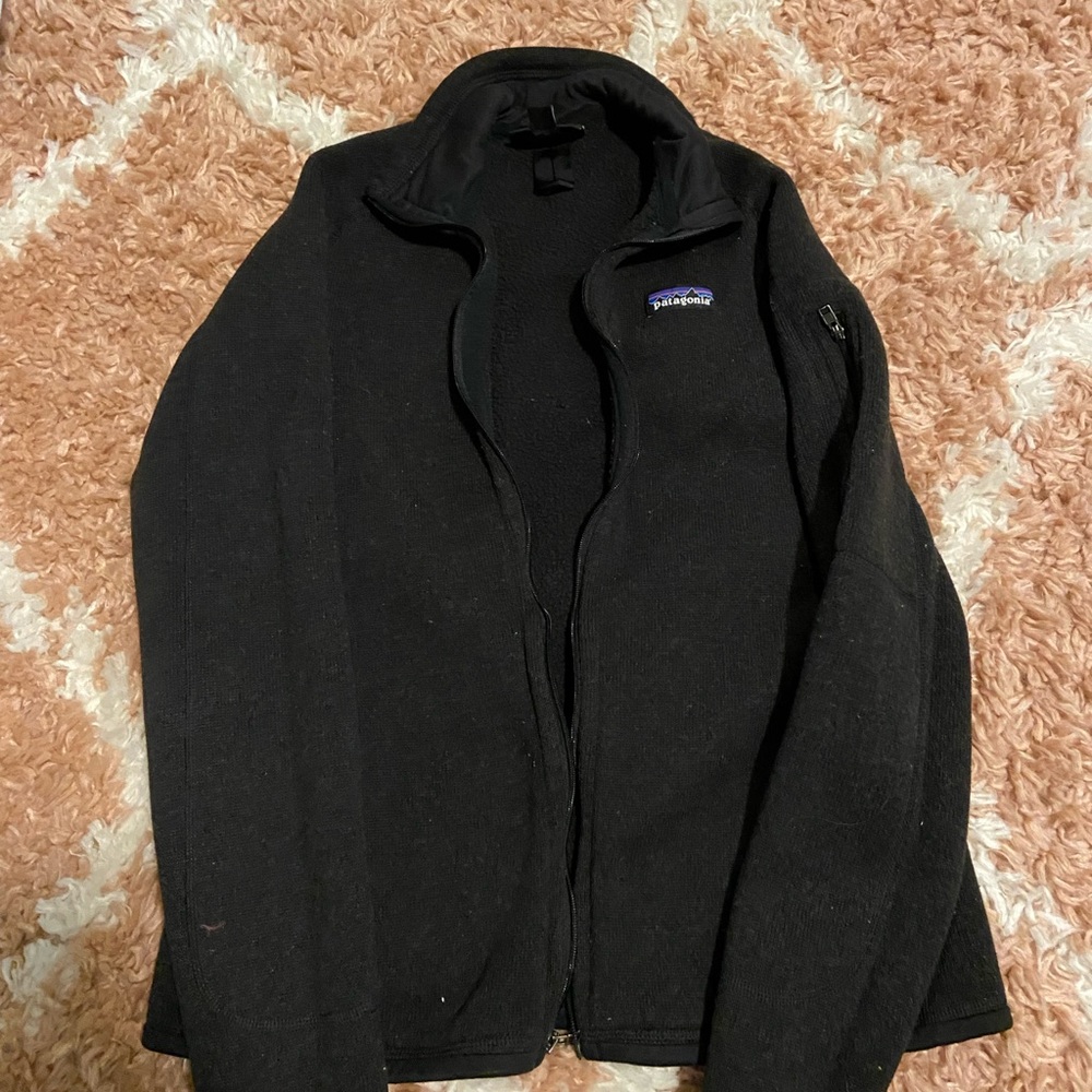 Brand new black Patagonia zip up